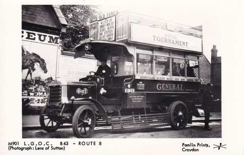 London general type bus - london,