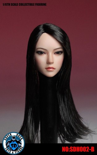 Female head sculpt sdh002b - female,