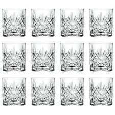 12x RCR Crystal 80ml Melodia Shot Glasses Vodka Bar Party Shooter Glass Set