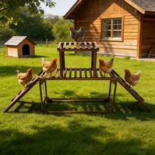 Solid Wood Chicken Roosting