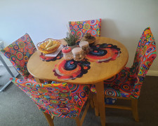 dining table and 4 chairs set