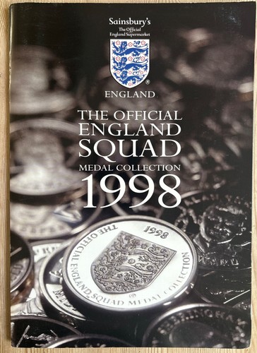 England 1998 official squad - 1998,