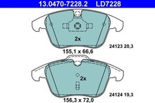 Disc Ceramic Brake Pad Set