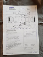 Body bodywork document Ferrari 456 GT Maranello vintage Enzo