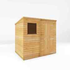 7x5 Wooden Garden Shed Overlap
