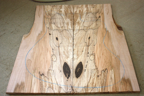 Spalted oregon maple - spalted,