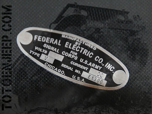 Federal army aluminum - us,