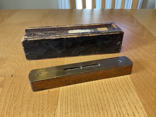 Spirit level and - and, box