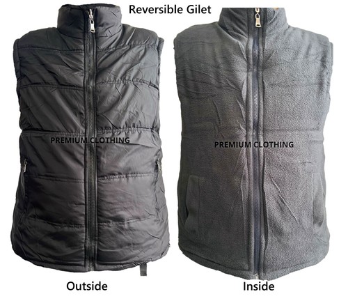 Mens fleece lined reversible - fleece, 2