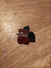 Robertson's Vintage Raspberry Enamel Badge H. W Miller (243)