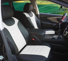 White Leatherette Seat Cushion
