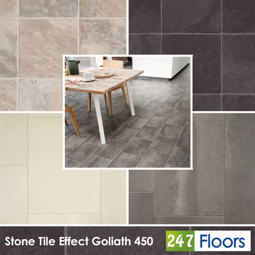 Stone tile effect goliath - stone,