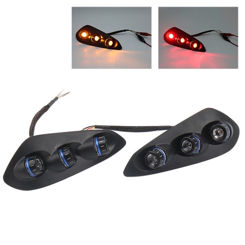 Blue integrated tail light - integrated,