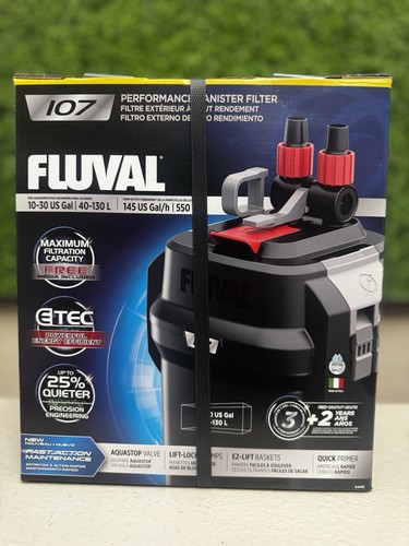 Fluval 107 canister - fluval, filter,