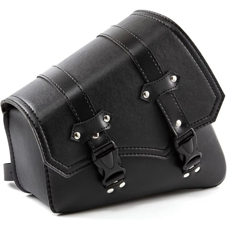 Leather saddle bag - pu,