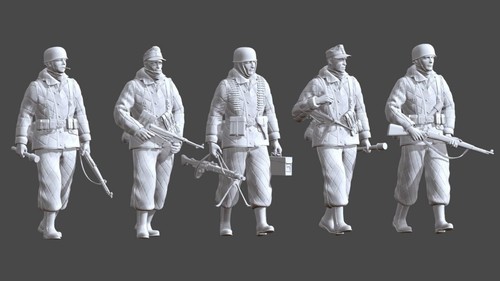 German paratrooper set ww2 - german,