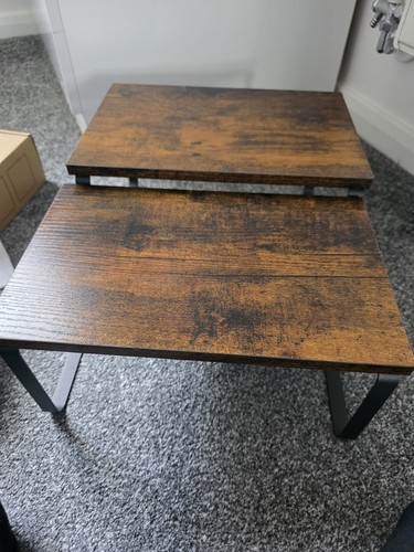 Pair rustic industrial - of,