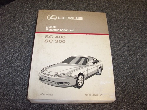 2000 lexus sc400 sc300 - sc400,
