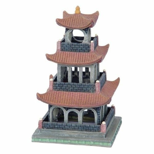 Aquarium ornament pagoda - aquarium,