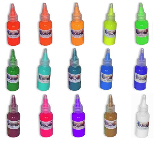 Fluorescent fabric paint - uv,
