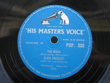 ELVIS PRESLEY 78 RPM TOO MUCH
