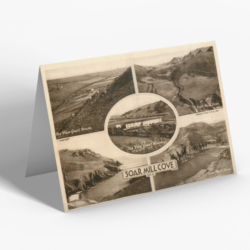 Greeting card vintage devon - greeting,