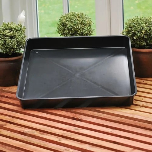 Large square garden tray - large,