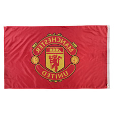 Manchester United Crest Flag - 5 x 3ft - New