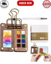 Pocket Artist Watercolour Mini Paint Set - Travel Gift for Artists & Students UK