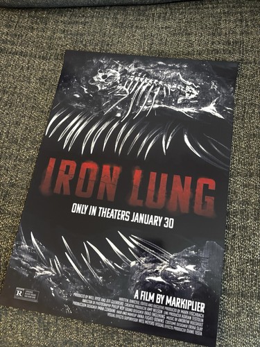 Iron lung movie poster - iron,