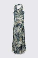 Zara Dress Elegant Maxi Marble