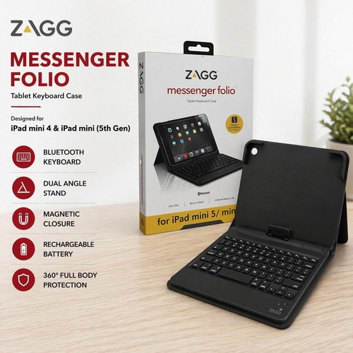 Zagg ipad mini - case, (5th/4