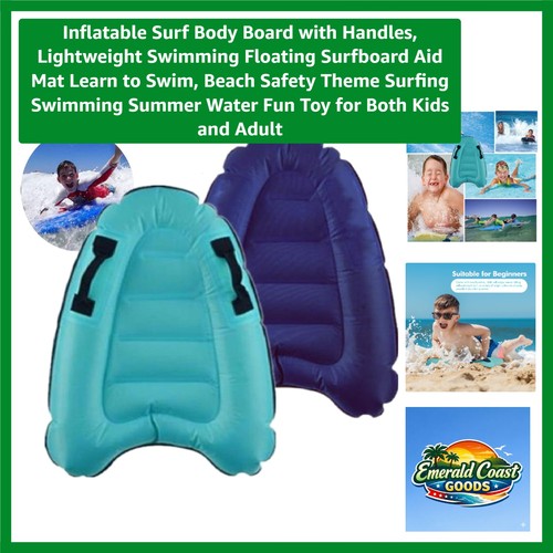 Inflatable surf body - surf, board