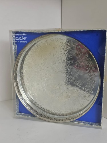 Bnib silver plated round - plated,