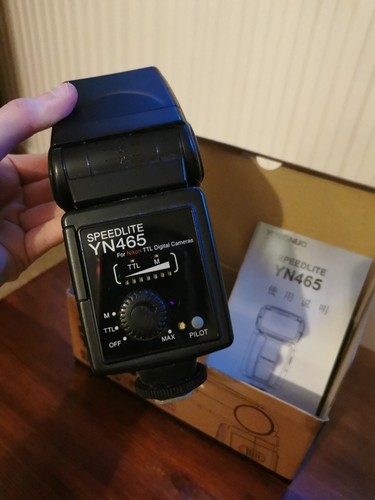 Yongnuo speedlite 465 flash - speedlite,