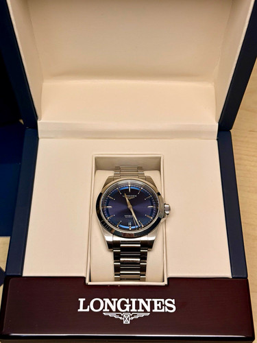 Longines conquest 38mm blue - 38mm,