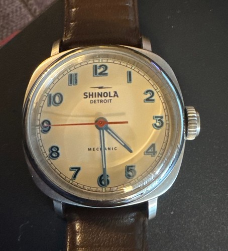 Shinola mechanic watch 39mm - shinola,