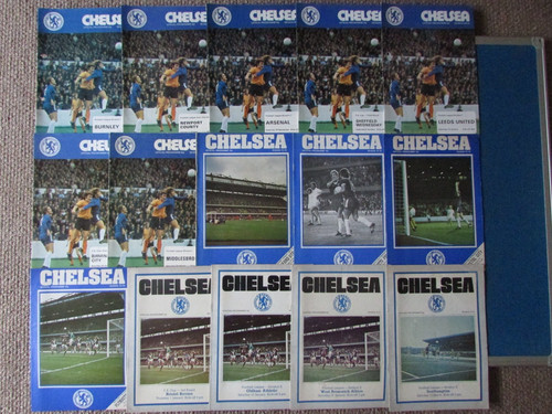 Chelsea home programmes - home,
