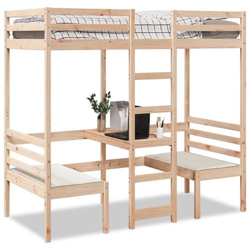 Loft bed frame - loft, with