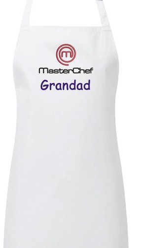 Embroidered masterchef apron - ,
