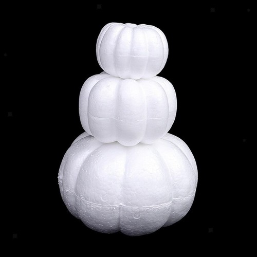 Foam pumpkins decor crafts - pumpkins,