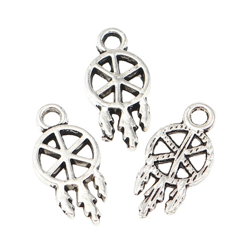 Tibetan silver mini - ❤,