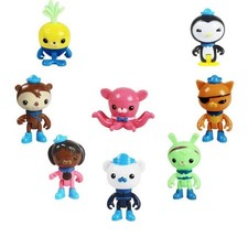 8Pcs Set The Octonauts Action