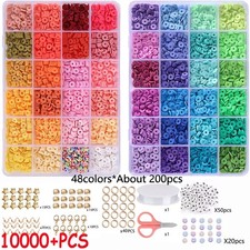 10000PCS+ Christmas Clay Beads