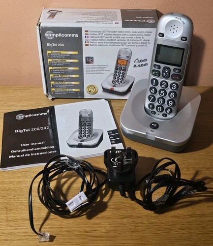 Amplicomms bigtel 200 cordless - amplicomms,