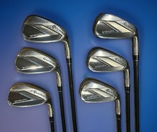 Taylormade Stealth Irons  5-PW/ Graphite  Shafts Mitsubishi 6R Regular Flex