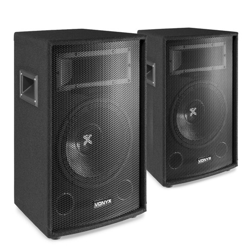 Pair vonyx inch passive - vonyx, 12"