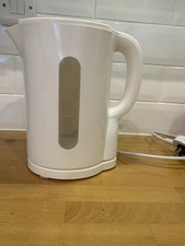 Tesco Basic Electric Kettle 1.7L White Model: TBJK14