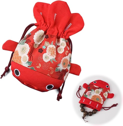 Goldfish kinchaku bag japanese - kinchaku,