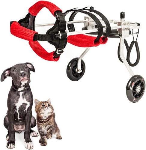 Dog cat wheelchair adjustable - dog,